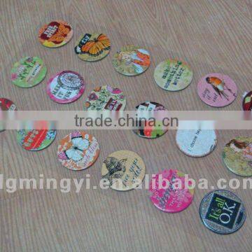 Glitter Round Stickers