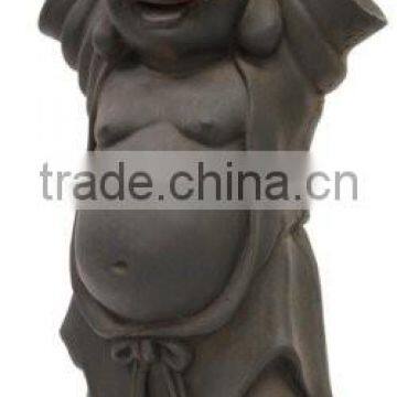 Happy Buddha with Hands Up Statue