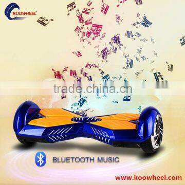 China Manufacturer Supply Bluetooth Music Self Balancing Vehicle