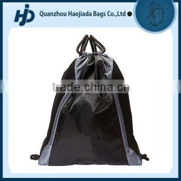 Wholesale simple useful polyester drawstring backpack