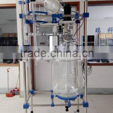 100L Customized Glass Reactor for Distillation and Reflux photo-2