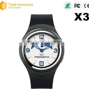 2016 X3 Sim Card Smart Watch 3g Round Smart Watch MTK 6572 Watch the Sim photo-4