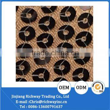 Large Reversible Sequin Fabric Embroidery Fabric Material photo-4