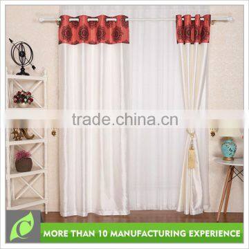 Curtain supplier Window use Luxury ready made austrian curtains