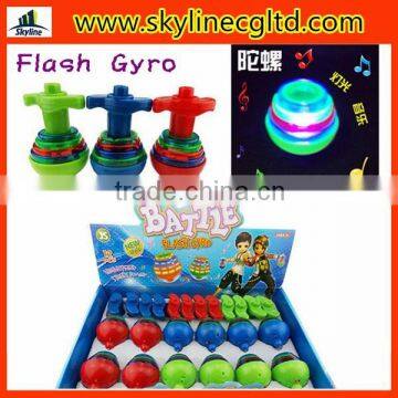 Flash Spinning Top Toy,flash Gyro Toys,promotional Top Toy.music Flash Top Toy