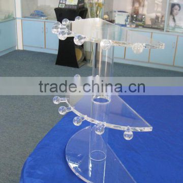 Acrylic Clear Jewelry Display Stand