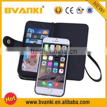 Fancy Mobile Accessories Cell Phone Credit Card Holder For IPhone 6 Case Leather,Genuine Leather For IPhone 6 Case Plug-in Cover photo-3