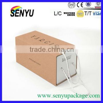 paper packaging luxury apparel boxes white gift bag