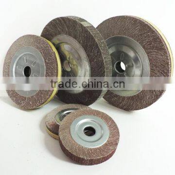 Abrasive Flap wheel with shank Deburring buffing motor