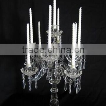 crystal candlesticks