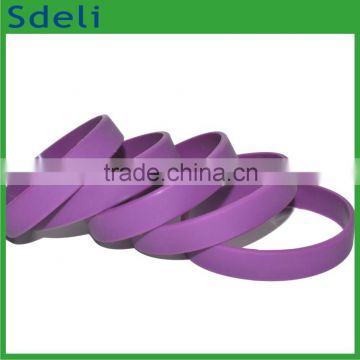 factory wholesale plain silicone wrist bands for business gifts