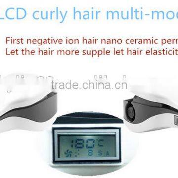 Negative Ions Magic Hair Curler LCD Display Screen Automatic Hair Device photo-3