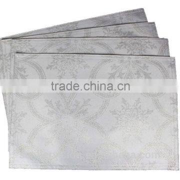 New Design100% Polyester Dining Jacquard Table Placemat