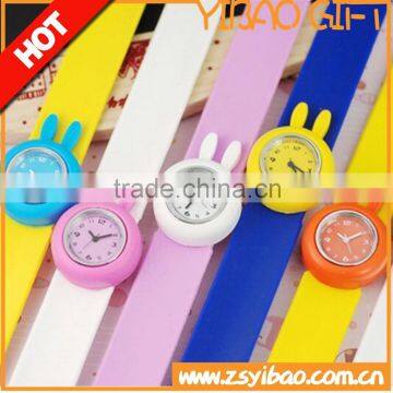Animal Design Silicone Slap Watches for Kids