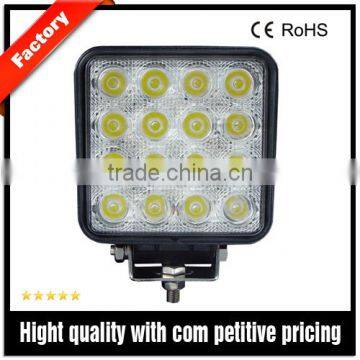 Flood Beam LED Work Light 48W LED Auxiliary Driving lights