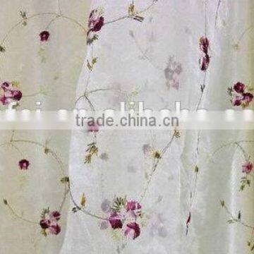 Modern new arrival printed embroidery fabric tablecloths