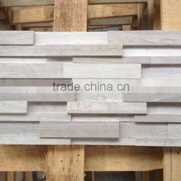 white oak marble stacker culture stone