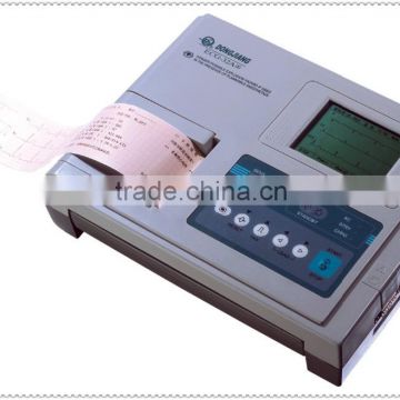 Excellent quality stylish ecg machine 3 channel