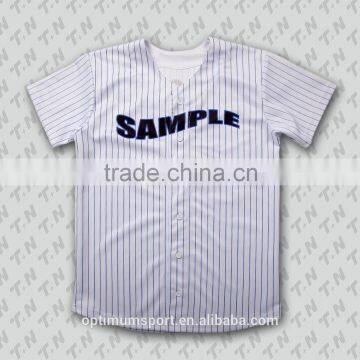 Vertical stripes Custom Low Price baseball jersey