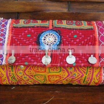 Ethnic Clutch, Pouch, Wallet, Tote, Purse, Banjara clutch, Bohemian Tribal Pouch, Gift Idea, Cosmetic Clutch, Colorful Embroider