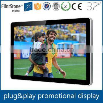 FlintStone 32 inch indoor LCD advertising display/digital signage AD3258G-0813