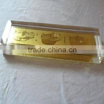 Clear Acrylic Block , Craft for Decoation
