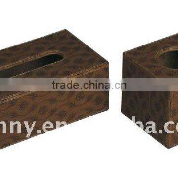 Innovative Decorative PU Tissue Case Holder
