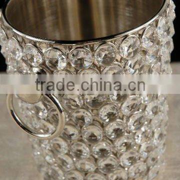 Ice Bucket, Small Wine Bucket, Crystal Wine Bucket
