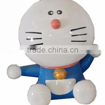 resin cartoon cat statue