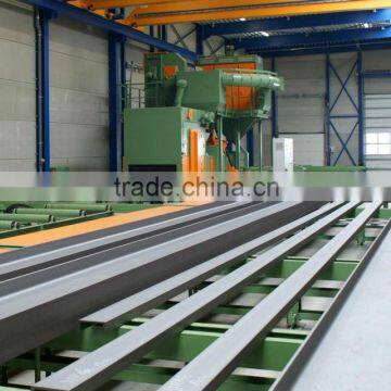 001A efficient roller type steel plate gritblast cleaning equipment