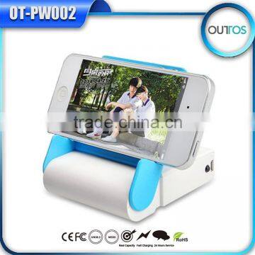 Hot New Products for 2015 Portable Solar Charger for Mobile with Power Indicator and Cellphone Holder