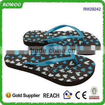 Womens plastic digital printed eva slippers