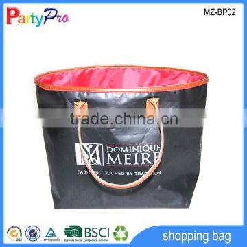 Hot Sale Promotional PU leather Bag PP Shopping Bag