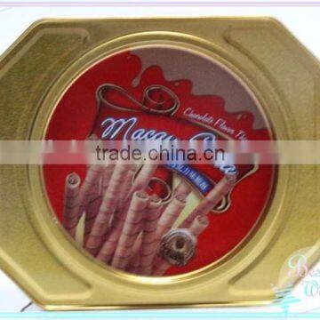 custom food safe tin box/ canned food tin / cookies tin box