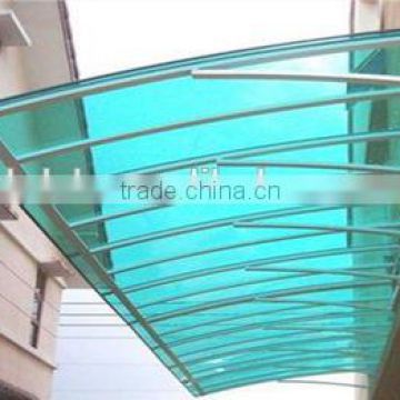 polycarbonate outdoor canopy balcony awning design for doors and windows