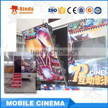 Fashion Modern car mobile cinema equipment 7d cinema equipment commercial cinema seats