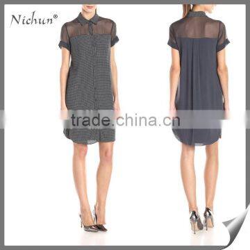 2016 new fashion latest formal short dress patterns for girls