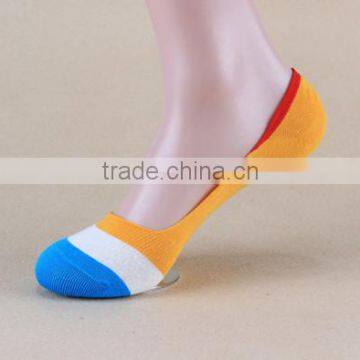 embroidery logo cartoon girls stripe sex socks five toe sock