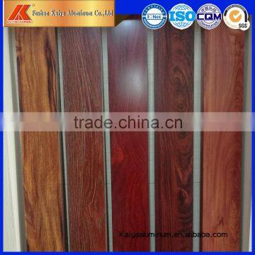 Door and Window Powder Coating Sliding Window Wood Grain Aluminum Profile Sliding Windows Guide Rails