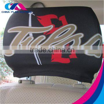 design dustproof standard car headrest cover for car