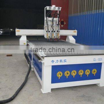 Pneumatic Tool Change Double Head CNC Wood Router for Sale QL-1325 photo-5