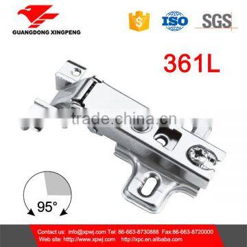 Aluminium furniture hinge for window