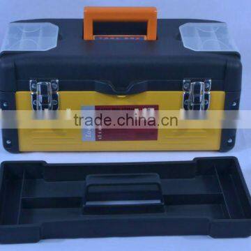 Plastic Toolbox with Handle Art Craft Storage Case Carry Tool Box