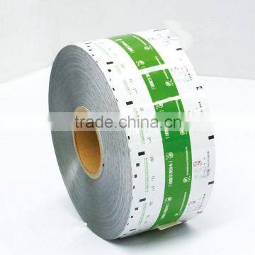laminated plastic film for automatic packaging machine