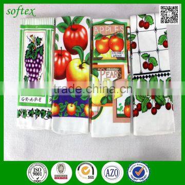 China manufacturer microfiber first class custom print tea towels