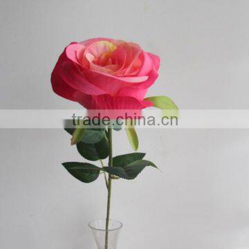 single head silk rose