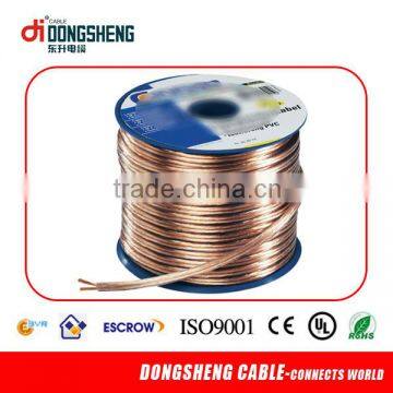 High Quality Transparent Frosted Ultra Flexible Speaker Wire photo-3