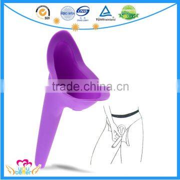 Portable Travel Female Urine Funnel Easy Lady Urinals Soft Silicone Standing Urinals Women Urine Funnel