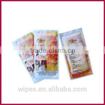 lady cleansing Makeup facial wipes towelettes with iso
