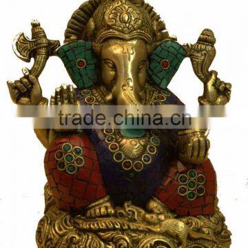 Sitting Ganesha 6"